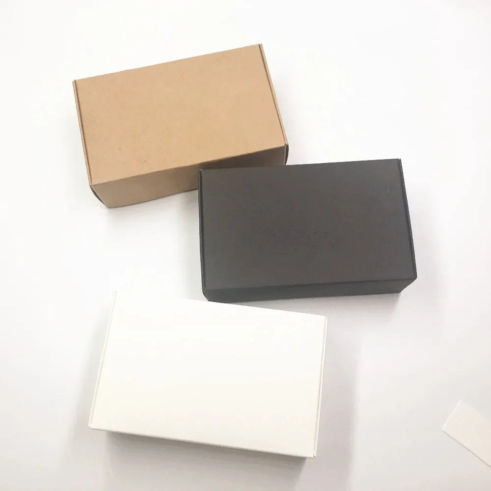 Kraft best sale paper box