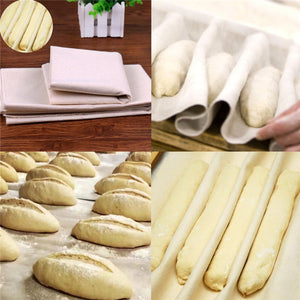 TODAY'S DEAL - $9 OFF Proofing Linen Flax Cloth Dough Bakers Pans