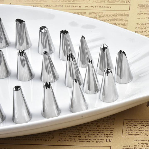 TODAY'S DEAL - $16 OFF 48PCS Stainless Steel Piping Tip Set