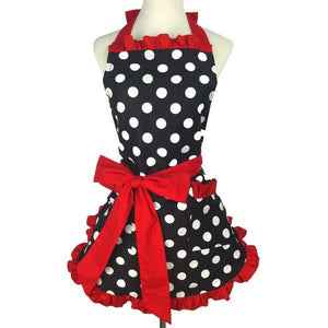 Today's Deal - $24 OFF Lovely Vintage Sweetheart Red Bib 100% Cotton Apron