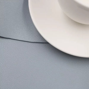 Chic PU Leather Placemats - Stylish Table Accessories