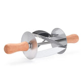 Stainless Steel Rolling Dough Cutter for Croissant Baking