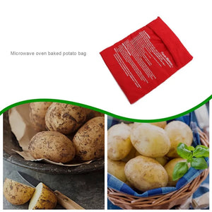 Reusable Microwave Potato Cooker Bag - Quick & Easy Baking Tool