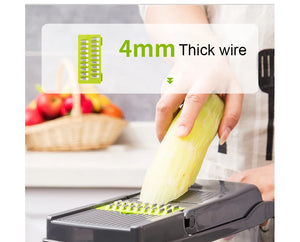 Multifunctional Vegetable Cutter with Onion Chopper