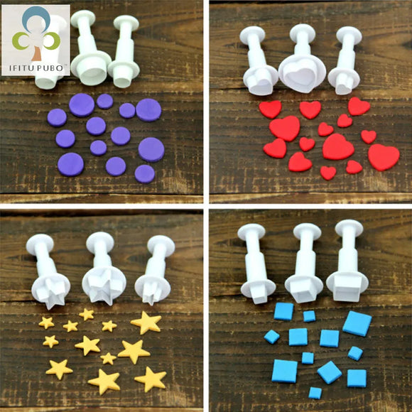 Whimsical Geometry Cookie Cutter Set