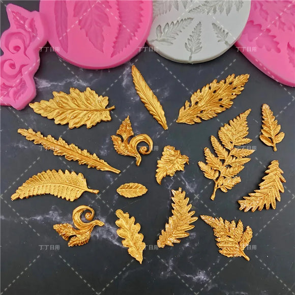Enchanting Leaf Delight Silicone Mold