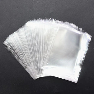 100pcs Transparent Opp Plastic Bags for Candy Packaging