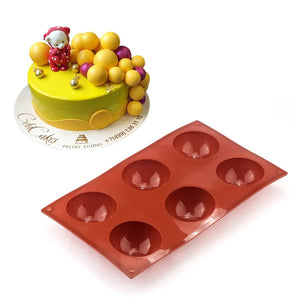Decadent Delights: Round Shape Cake Mold for Chocolate Magic