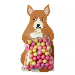 Playful Animal Snack Bags - Set of 10