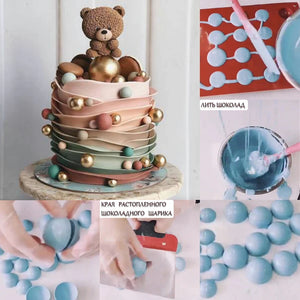 Decadent Delights: Round Shape Cake Mold for Chocolate Magic