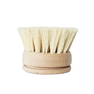 Wooden Bamboo Round Pot Dish Bowl Sink Stove Washing Brush