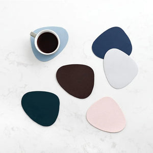 Chic PU Leather Placemats - Stylish Table Accessories