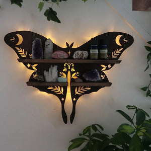 Embrace Nature with the Luna Moth Lamp Shelf
