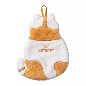 Cuteness Overload: Cat-Shape Hand Towel for Your Little Chef