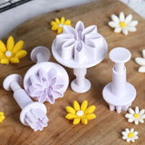 Wedding Daisy Flower Cookie Cutter Set - Baking Delight