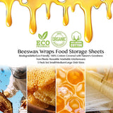 Reusable Beeswax Wraps - Eco-Friendly Food Storage Marvel