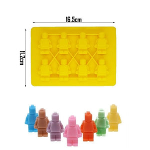 Lego Style Building Blocks Silicone Mold Set