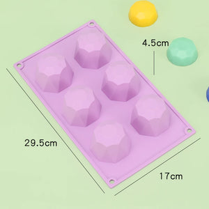 Create Delightful Sweets: 3D Round Half Sphere Silicone Cake Mold
