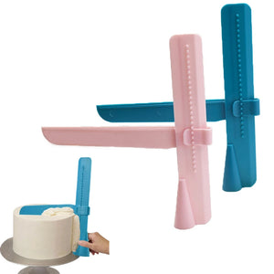 Adjustable Cake Scraper - Your Secret to Perfectly Smooth Cakes