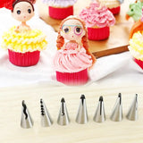 Elevate Your Cake Game: 7Pcs Wedding Russian Nozzles Set