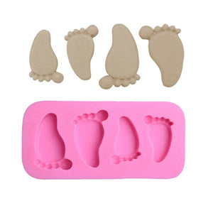 Get Creative with the 3D Baby Foot Silicone Mold!
