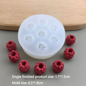 3D Blueberry Raspberry Silicone Cake Mold