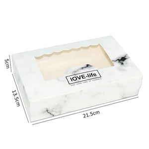 Baking Packaging Box with Transparent Window