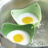 4Pcs Silicone Egg Poacher Kitchen Tool Set