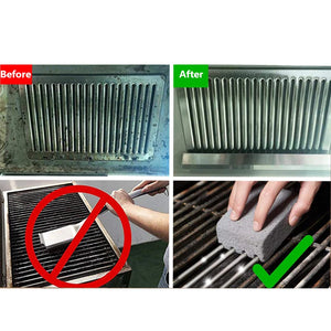 Grill Revival: BBQ Grill Cleaning Brick Block