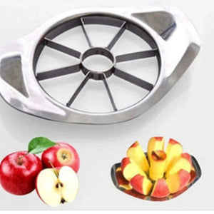 Effortless Fruit Slicing: Stainless Steel Apple Cutter Slicer
