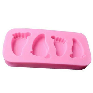 Get Creative with the 3D Baby Foot Silicone Mold!