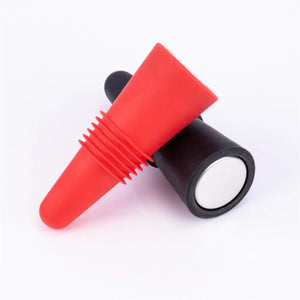 Sparkling Silicone Bottle Stoppers