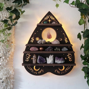 Embrace Nature with the Luna Moth Lamp Shelf