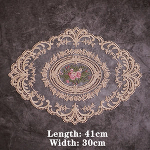 Elegant European Lace Placemat - Timeless Craftsmanship