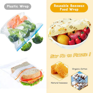 Reusable Beeswax Wraps - Eco-Friendly Food Storage Marvel