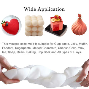 Adorable 3D Silicone Cake Design Mold