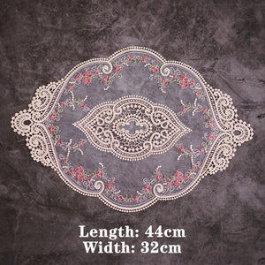 Elegant European Lace Placemat - Timeless Craftsmanship