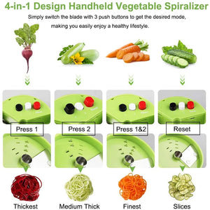 Adjustable Handheld Spiralizer - Fun with Your Veggies