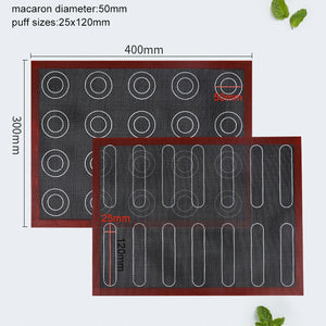 Perforated Silicone Baking Mat - Non-Stick Oven Sheet Liner