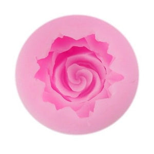 Blossom Elegance: 3D Rose Flower Silicone Cake Mold