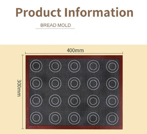 Perforated Silicone Baking Mat - Non-Stick Oven Sheet Liner
