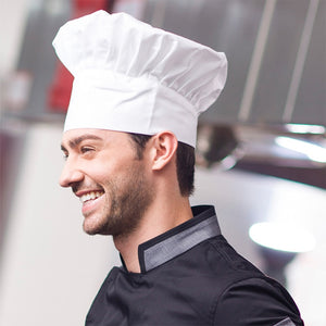 Culinary Chic: Adjustable Chef Hat for Stylish Kitchen Ensembles