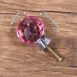 KAK Colourful Crystal Cabinet Knobs and Handles