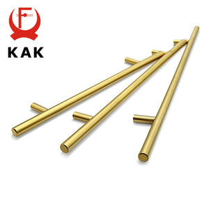 KAK 2" ~ 20" Gold Kitchen T-Bar Cabinet Pull