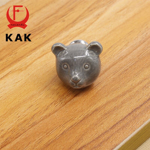 Cute KAK Bears: Ceramic Drawer Knobs