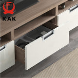 KAK Tatami Hidden Door Handles Zinc Alloy Recessed Flush Pull Cover Floor Cabinet Handle Black Bronze