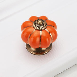 KAK Pumpkin Ceramic Handles 40mm Drawer Knobs