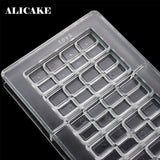 Polycarbonate 3D Chocolate Candy Bar Molds Confectionery