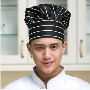 Culinary Chic: Adjustable Chef Hat for Stylish Kitchen Ensembles
