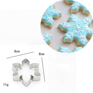Christmas Cookie Cutter Set - 5 Festive Shapes